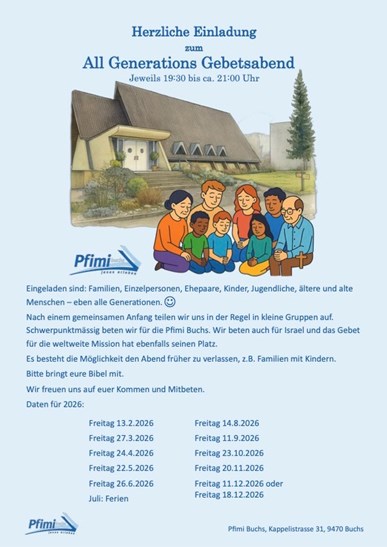 All Generations Gebetsabend