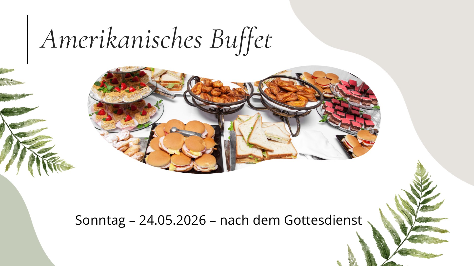 0524 Amerikanisches Buffet